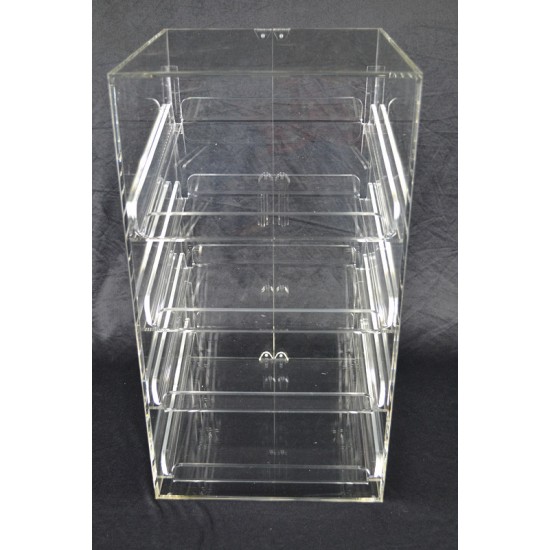 4 Tray 5mm Acrylic Bakery Muffin Donut Pastry Display Cabinet 4 Tray 5mm Acrylic Bakery Muffin Donut Pastry Display Cabinet