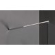1100 x 2100mm Frameless 10mm Safety Glass Shower Screen 1100 x 2100mm Frameless 10mm Safety Glass Shower Screen