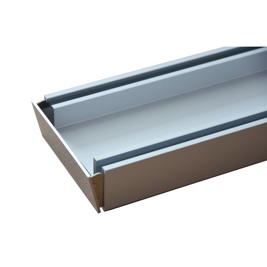 1000mm Aluminium Rust Proof Tile Insert Strip Shower Grate Drain Indoor Outdoor 1000mm Aluminium Rust Proof Tile Insert Strip Shower Grate Drain Indoor Outdoor