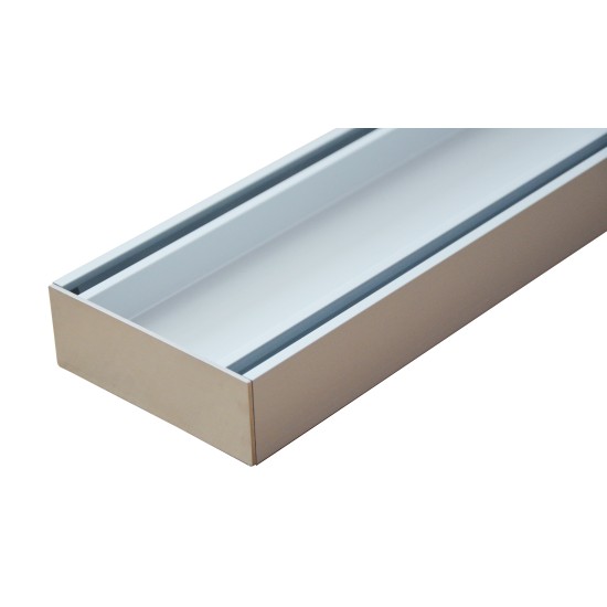 1000mm Aluminium Rust Proof Tile Insert Strip Shower Grate Drain Indoor Outdoor 1000mm Aluminium Rust Proof Tile Insert Strip Shower Grate Drain Indoor Outdoor