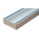 1000mm Aluminium Rust Proof Tile Insert Strip Shower Grate Drain Indoor Outdoor 1000mm Aluminium Rust Proof Tile Insert Strip Shower Grate Drain Indoor Outdoor