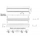 1000mm Aluminium Rust Proof Tile Insert Strip Shower Grate Drain Indoor Outdoor 1000mm Aluminium Rust Proof Tile Insert Strip Shower Grate Drain Indoor Outdoor