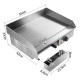 5 Star Chef 3000W Electric Griddle Hot Plate - Stainless Steel 5 Star Chef 3000W Electric Griddle Hot Plate - Stainless Steel