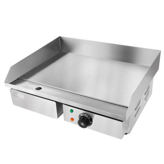 5 Star Chef 3000W Electric Griddle Hot Plate - Stainless Steel 5 Star Chef 3000W Electric Griddle Hot Plate - Stainless Steel
