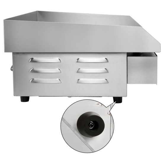 5 Star Chef 3000W Electric Griddle Hot Plate - Stainless Steel 5 Star Chef 3000W Electric Griddle Hot Plate - Stainless Steel
