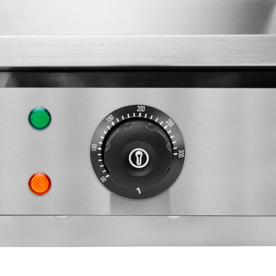 5 Star Chef 3000W Electric Griddle Hot Plate - Stainless Steel 5 Star Chef 3000W Electric Griddle Hot Plate - Stainless Steel