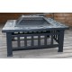 18" Square Metal Fire Pit Outdoor Heater 18" Square Metal Fire Pit Outdoor Heater