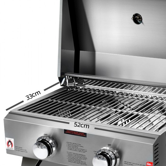 Grillz Portable 2 Burner Gas BBQ Grillz Portable 2 Burner Gas BBQ