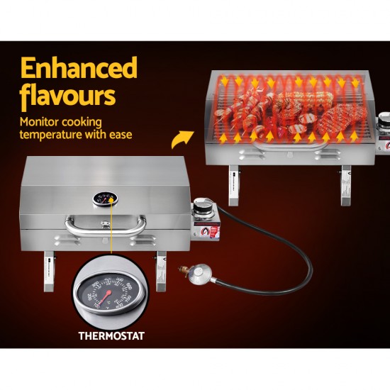 Grillz Portable Gas BBQ Grill Heater Grillz Portable Gas BBQ Grill Heater