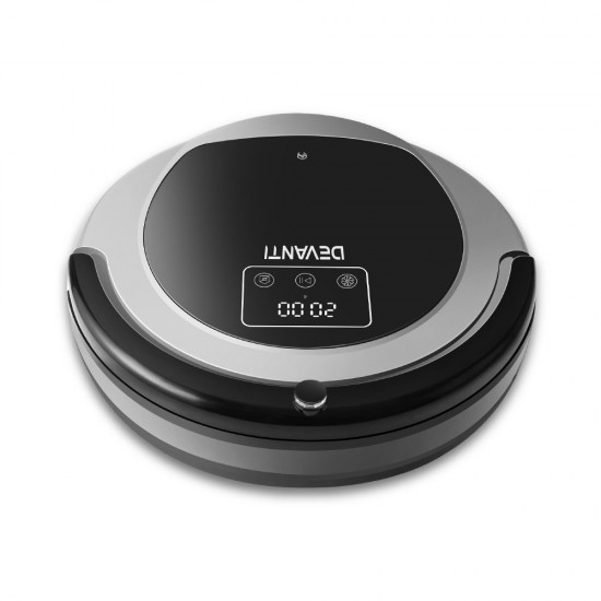 Robotic Vacuum Cleaner - Black & Grey Robotic Vacuum Cleaner - Black & Grey