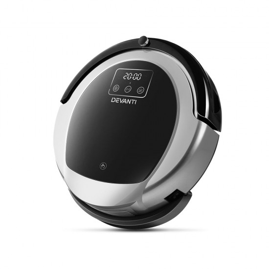 Robotic Vacuum Cleaner - Black & Grey Robotic Vacuum Cleaner - Black & Grey