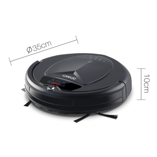 4 Mode Robotic Vacuum Cleaner - Charcoal 4 Mode Robotic Vacuum Cleaner - Charcoal
