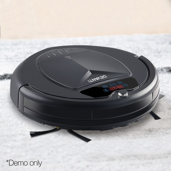 4 Mode Robotic Vacuum Cleaner - Charcoal 4 Mode Robotic Vacuum Cleaner - Charcoal