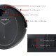 4 Mode Robotic Vacuum Cleaner - Charcoal 4 Mode Robotic Vacuum Cleaner - Charcoal