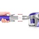 Cordless Stick Vacuum Cleaner - Purple & Grey Cordless Stick Vacuum Cleaner - Purple & Grey