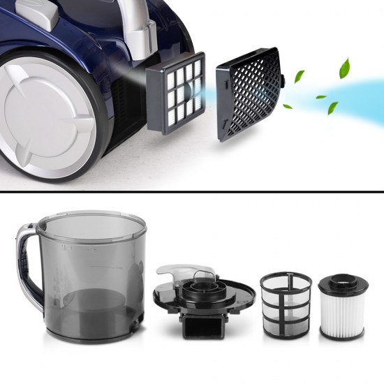 2800W Bagless Vacuum - Blue 2800W Bagless Vacuum - Blue