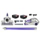 120W Handstick Bagless Cordless Vacuum Cleaner Purple Grey with Spare Battery 120W Handstick Bagless Cordless Vacuum Cleaner Purple Grey with Spare Battery