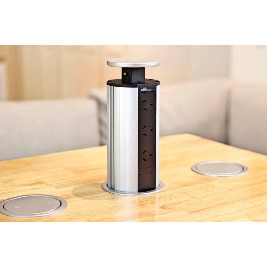 Dual-Sided, Pop Up Power Point w/ 2 USB Dual-Sided, Pop Up Power Point w/ 2 USB