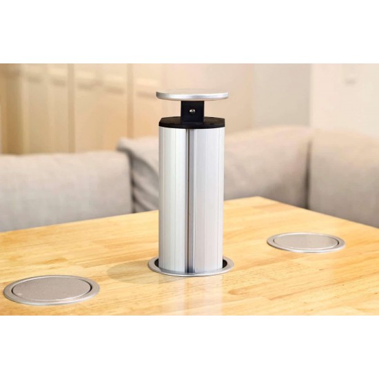 Dual-Sided, Pop Up Power Point w/ 4 USB Dual-Sided, Pop Up Power Point w/ 4 USB