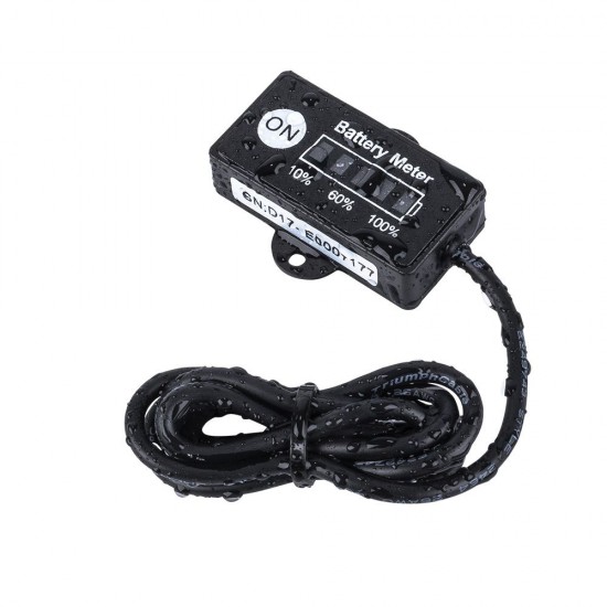12 Volt LED Dual Battery Monitor Fuel Gauge Meter Digital % Percentage Switch 12 Volt LED Dual Battery Monitor Fuel Gauge Meter Digital % Percentage Switch