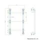 Artiss Industrial Shelves DIY Pipe Shelf Display Wall Floating Bookshelf Vintage 3 Tiers Artiss Industrial Shelves DIY Pipe Shelf Display Wall Floating Bookshelf Vintage 3 Tiers