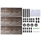 Artiss Industrial Shelves DIY Pipe Shelf Display Wall Floating Bookshelf Vintage 3 Tiers Artiss Industrial Shelves DIY Pipe Shelf Display Wall Floating Bookshelf Vintage 3 Tiers