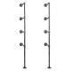 Artiss DIY Metal Ceiling Pipe Shelf Artiss DIY Metal Ceiling Pipe Shelf