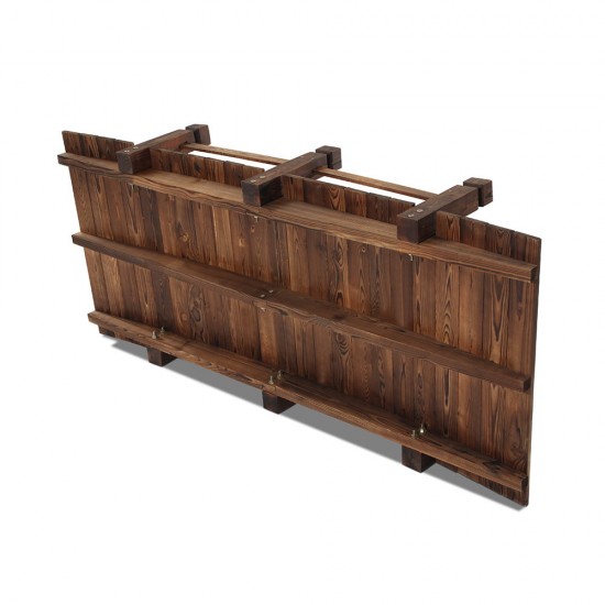 Wooden Rustic Bridge 160cm Wooden Rustic Bridge 160cm