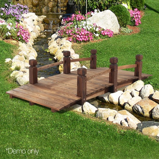 Wooden Rustic Bridge 160cm Wooden Rustic Bridge 160cm