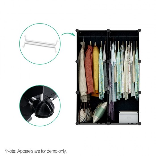 10 Cube DIY Storage Cabinet Wardrobe 10 Cube DIY Storage Cabinet Wardrobe