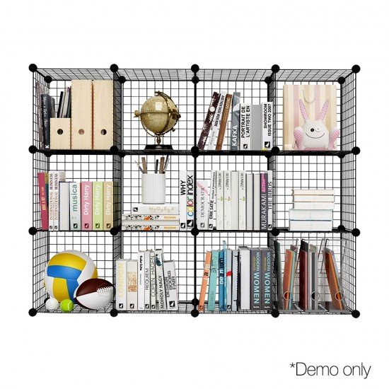 12 Cube Mesh Wire Storage Cabinet 12 Cube Mesh Wire Storage Cabinet