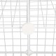 12 Cube Metal Wire Storage Cabinet - White 12 Cube Metal Wire Storage Cabinet - White