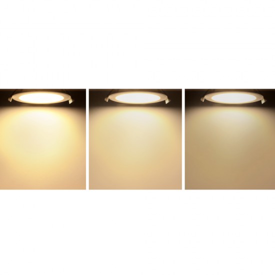 10 x LUMEY LED Downlight Kit Ceiling Light Bathroom Dimmable Warm White 12W 10 x LUMEY LED Downlight Kit Ceiling Light Bathroom Dimmable Warm White 12W