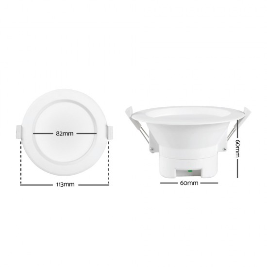 10 x LUMEY LED Downlight Kit Ceiling Bathroom Light CCT Changeable 12W 10 x LUMEY LED Downlight Kit Ceiling Bathroom Light CCT Changeable 12W