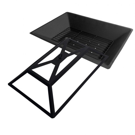 Grillz Outdoor Fire Pit BBQ Table Grill Fireplace Grillz Outdoor Fire Pit BBQ Table Grill Fireplace