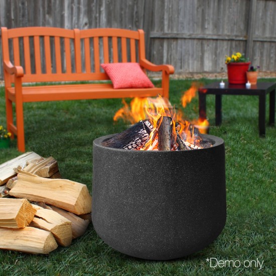 Grillz Outdoor Portable Lightweight Round Fire Pit Grillz Outdoor Portable Lightweight Round Fire Pit