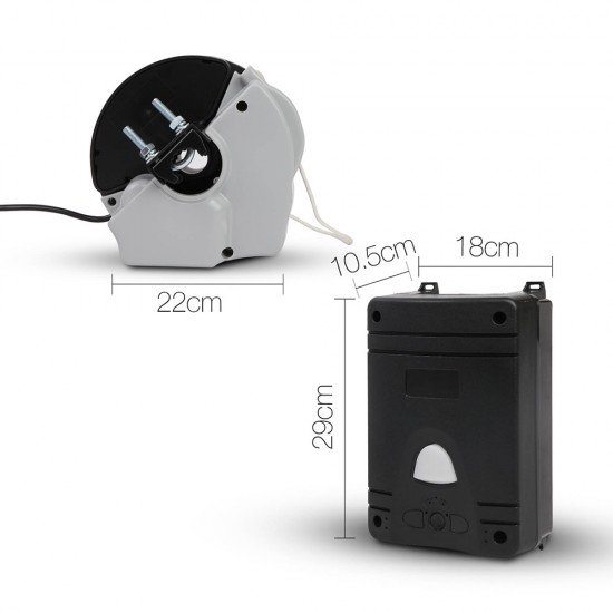 LockMaster Garage Motor Operated Roller Door Opener LockMaster Garage Motor Operated Roller Door Opener