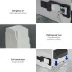 LockMaster Electric Sliding Gate Opener 1800KG With Keypad Remote 6M Rail LockMaster Electric Sliding Gate Opener 1800KG With Keypad Remote 6M Rail