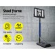 Everfit 3.05M Portable Basketball Stand System Height Adjustable Blue Everfit 3.05M Portable Basketball Stand System Height Adjustable Blue