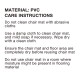 Vinyl Floor Protector 1350 x 1140mm Vinyl Floor Protector 1350 x 1140mm