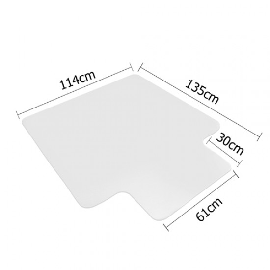 135 x 114cm Vinyl Plastic Floor Mat 135 x 114cm Vinyl Plastic Floor Mat