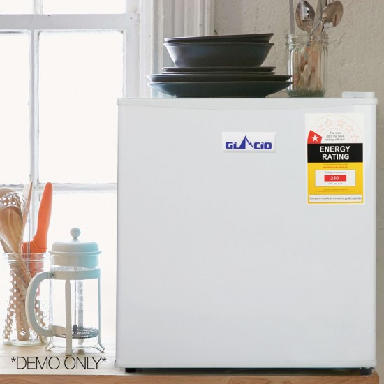 48L Portable Mini Bar Fridge - White 48L Portable Mini Bar Fridge - White