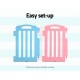 Cuddly Baby 21-Panel Plastic Baby Playpen Interactive Kids Toddler Cuddly Baby 21-Panel Plastic Baby Playpen Interactive Kids Toddler