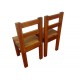 Acacia Standard Chair Walnut Acacia Standard Chair Walnut