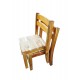 2 x Acacia Stacking Chair 2 x Acacia Stacking Chair