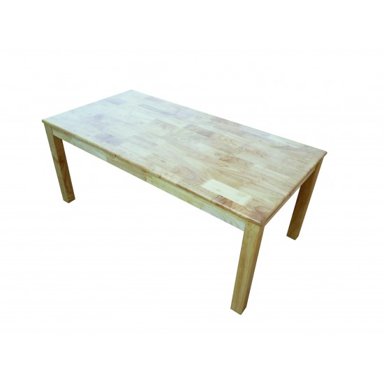 Rubberwood Rectangle Table 120 Rubberwood Rectangle Table 120