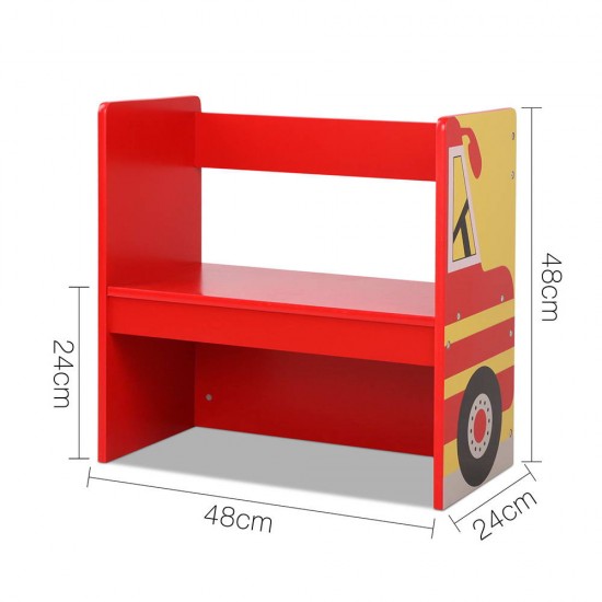 Keezi Kids Fire Truck Table & Chair Set Keezi Kids Fire Truck Table & Chair Set
