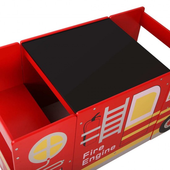 Keezi Kids Fire Truck Table & Chair Set Keezi Kids Fire Truck Table & Chair Set