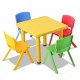 Keezi 5 Piece Kids Table and Chair Set - Yellow Keezi 5 Piece Kids Table and Chair Set - Yellow