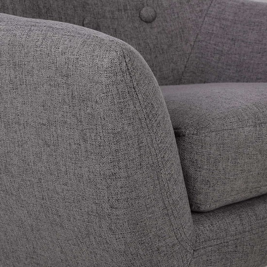 Artiss Kids Fabric Accent Armchair - Grey Artiss Kids Fabric Accent Armchair - Grey